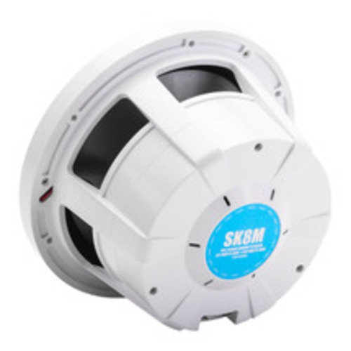Skar Audio SK8M Marine 8" Full Range 2-Way 250 Watts RMS Speakers - White