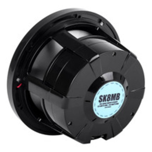 Skar Audio SK8MB Marine 8" Full Range 2-Way 250 Watts RMS Speakers - Black