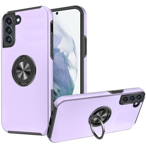 [CS] Étui avec béquille magnétique hybride invisible pour Galaxy S22 plus de Samsung, violet