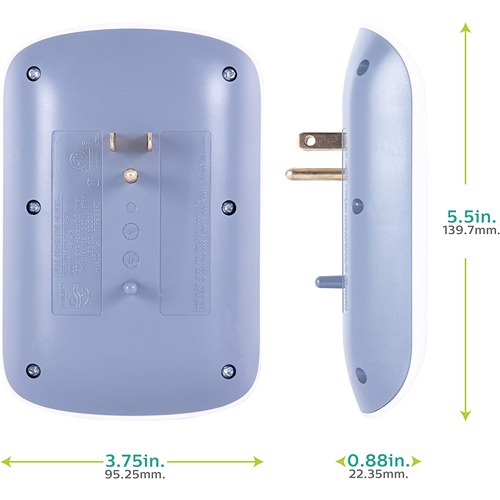 Philips 3-Outlet Power Strip with 2 USB Ports