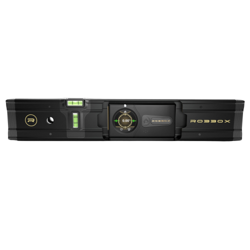 ROBBOX 16"(40cm) Box Level Length Extension for Sennses Pro, Metric and Imperial Ruler Marking, Precision Calibrated Bubble Vials