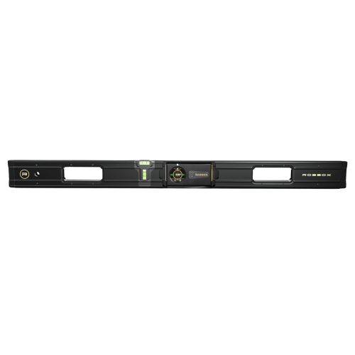 ROBBOX 36"(91cm) Box Level Length Extension for Sennses Pro, Metric and Imperial Ruler Marking, Precision Calibrated Bubble Vials