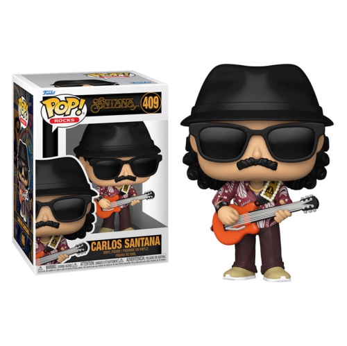 FUNKO  Pop Rocks Carlos Santana Vinyl Figure Carlos Santana #409