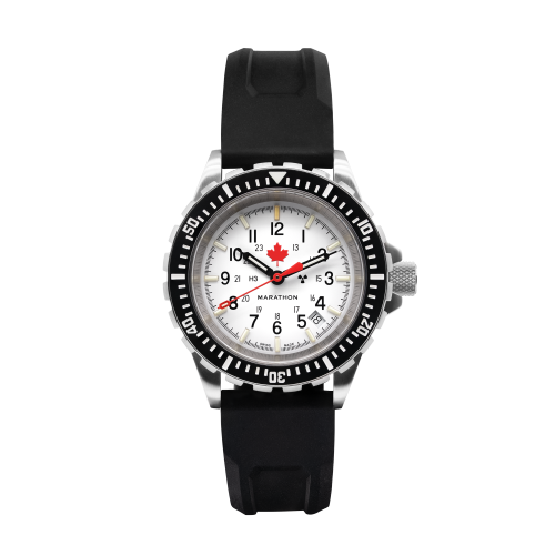 MARATHON - Arctic Red Maple Large Diver's Automatic (Gsar) 41Mm