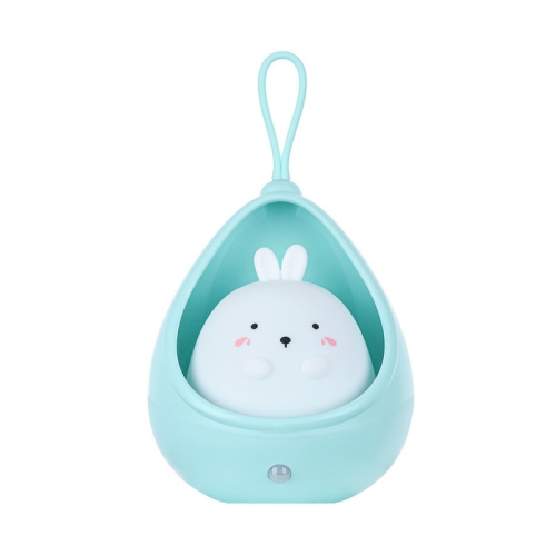 TARGET Cute Rabbit Motion Sensor Night Light Wall Lamp, Rechargable, Bedroom Decoration for Kids Baby Toddler Teen Gift (Blue)