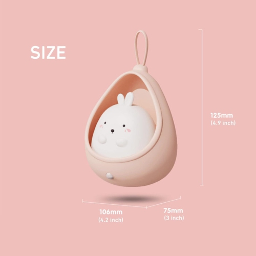 Lampe murale de veilleuse à détecteur de mouvement Cute Kitty, rechargeable, décoration de chambre pour enfant cadeau adolescent