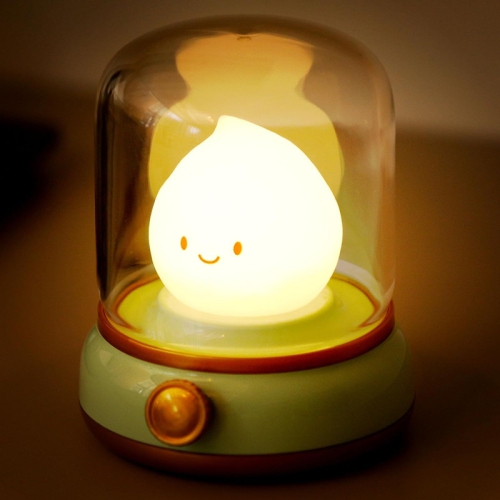 TARGET Ghost Campfire Night Light, Cute Kerosene Lamp, Silicone Flame Amber Light, Adjustable Dimmable Rechargeable Night Light for Kids, Girls, Teenager Kids Bedroom