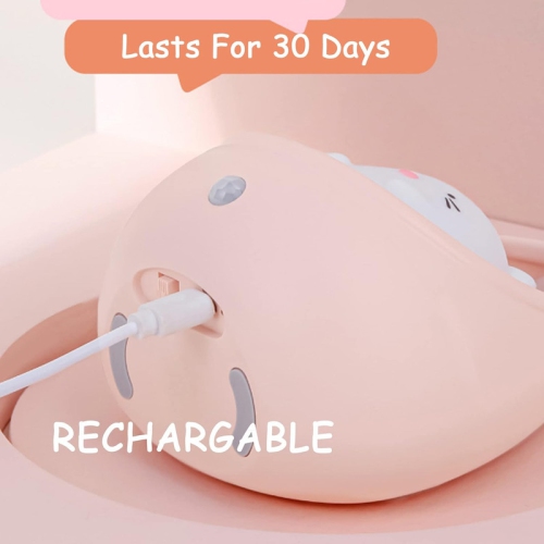 Cute Kitty Motion Sensor Night Light Wall Lamp,Rechargable,Bedroom Decoration for Kids Baby Toddler Teen Gift