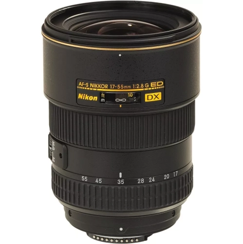 Objectif AF-S DX 17&nbsp;mm 55&nbsp;mm f/2,8G IF-ED Zoom-NIKKOR de Nikon 2147 - Ensemble d'accessoires 7PC mm