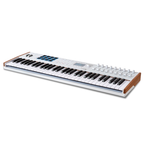 Arturia KeyLab 61 MkIII 61-Note Professional Keyboard Controller - White