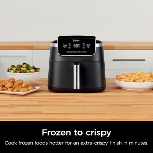 Ninja Air Fryer Pro 4-in-1 with 5 QT Capacity, Air Fry, Roast, Reheat, Dehydrate, Air Crisp Technology with 400F