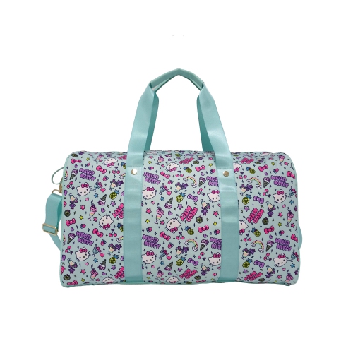 Hello Kitty Icons Pattern Kids Duffle Bag