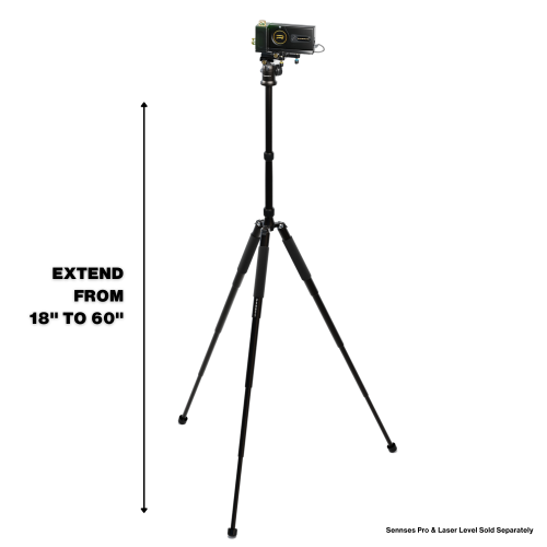 ROBBOX Tripod for Sennses Pro Laser Level Full-Tilt Head 1/4 x 20 Thread
