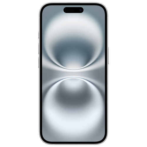 TELUS Apple iPhone 16 256GB - White - Monthly Financing