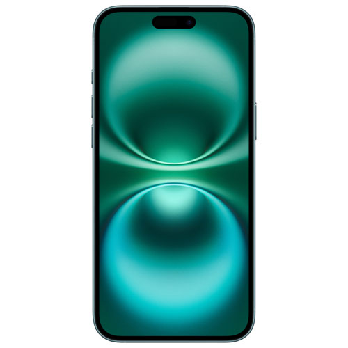 Fido Apple iPhone 16 Plus 512GB - Teal - Monthly Financing