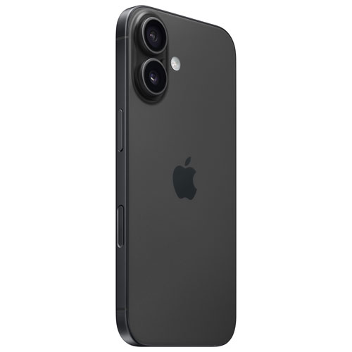 TELUS Apple iPhone 16 256GB - Black - Monthly Financing