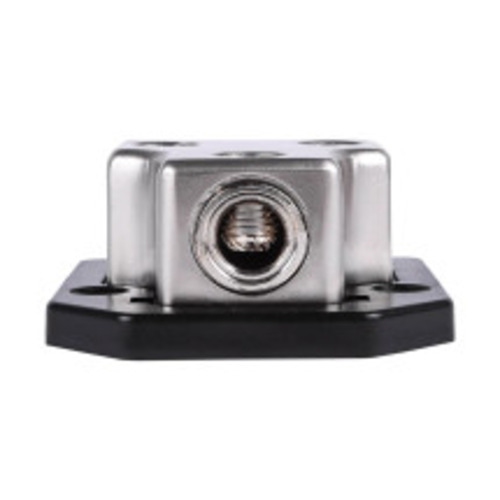 Skar Audio SK-DIST-BLK3 1 x 1/0 or 4 Gauge to 2 x 1/0 or 4 Gauge Power Distribution Block