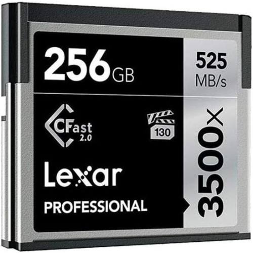 Lexar 256GB Professional Memory Card - Black