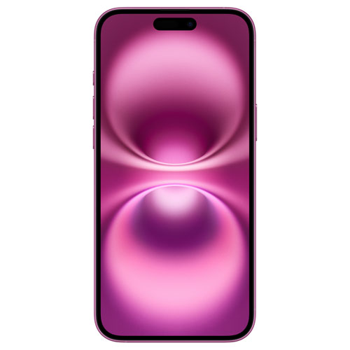 TELUS Apple iPhone 16 Plus 256GB - Pink - Monthly Financing
