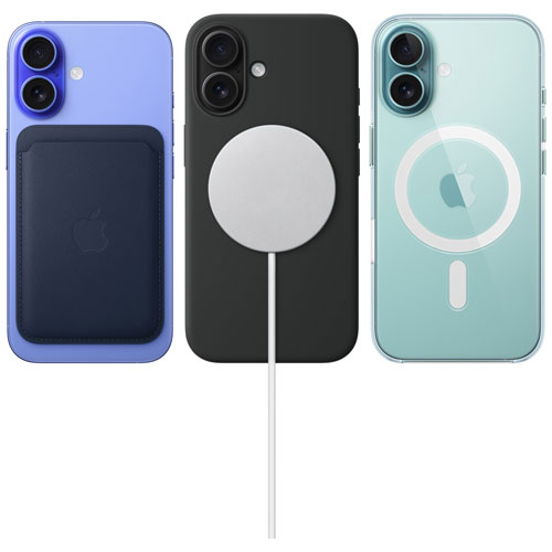 iPhone 16 de 128 Go d'Apple offert par Bell - Noir - Financement mensuel