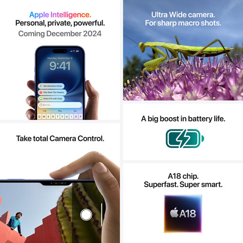 Virgin Plus Apple iPhone 16 Plus 128GB - Pink - Monthly Financing