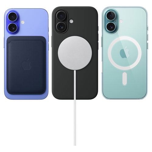 iPhone 16 Plus de 128 Go d'Apple avec Fido - Rose - Financement mensuel