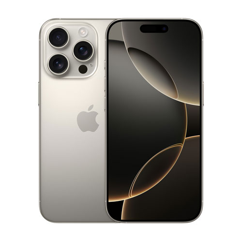 iPhone 16 Pro de 256 Go d'Apple avec Koodo - Titane naturel - Paiement Balance mensuel