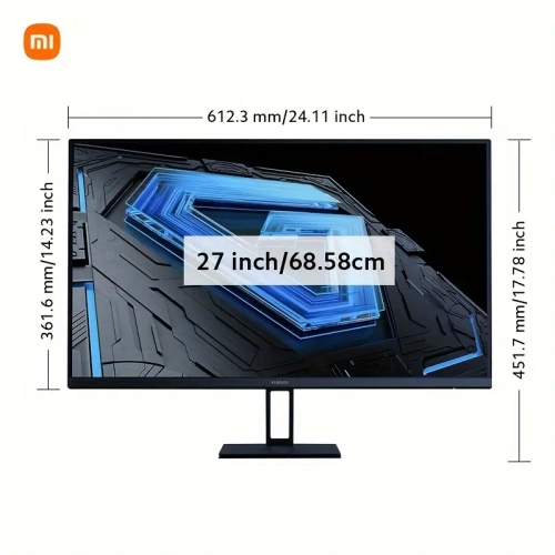 Xiaomi Gaming Monitor G27i , 27inch, 1ms GTG, 1920 x 1080, Fast IPS LCD, HDR10, 165Hz high refresh rate