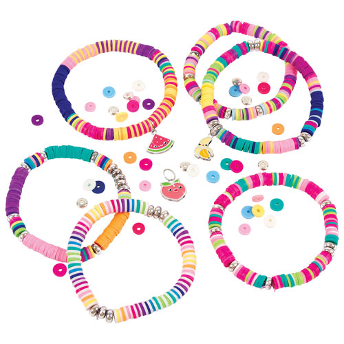 Make It Real DIY Heshi Beads Jewelry Making Set with Case - 3356 Pieces