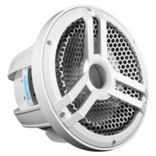 Haut-parleur d'extrêmes graves nautique 500&nbsp;W RMS 10 po SKMM 10&nbsp;W de Skar Audio - Blanc - 4&nbsp;Ohm double