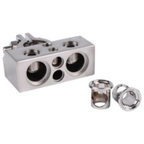 Skar Audio SK-BATTERMS1 2 x 0/4 Gauge and 2 x 8/10 Gauge Top Post Heavy Duty Positive and Negative Battery Terminals