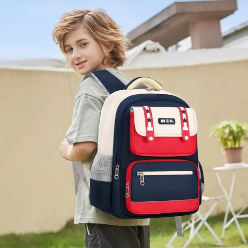 British Primary School Schoolbag Boys and Girls 135th Grade New Ridge Protection Lightweight Large Capacity Backpack