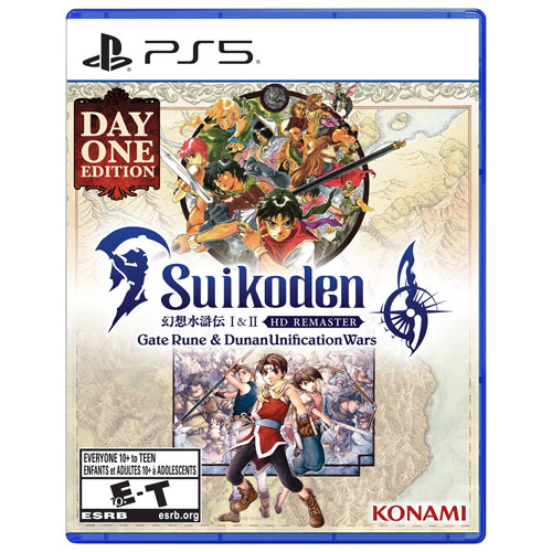 Suikoden I & II HD Remaster: Gate Rune & Dunan Unification Wars Day One Edition