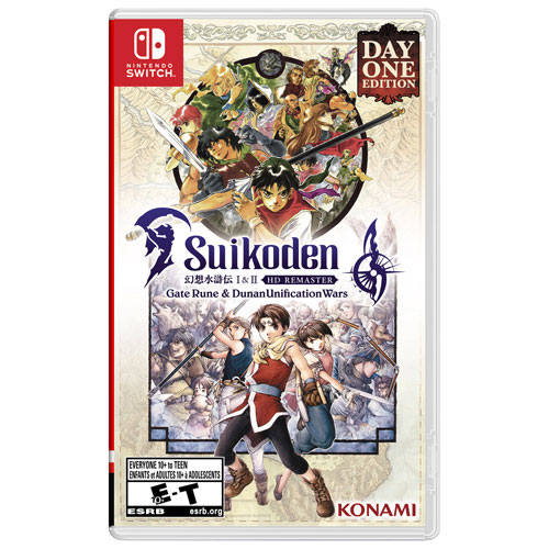 Suikoden I & II HD Remaster: Gate Rune & Dunan Unification Wars Day One Edition