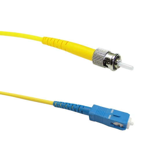 HYFAI OS2 Singlemode Simplex LC/LC 9 Micron - Fiber Optic Patch Cable - 3mm Jacket - LSZH/OFNR - 2m