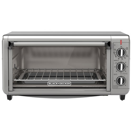 Black Decker Convection Toaster Oven Stainless Steel Only at Best Buy