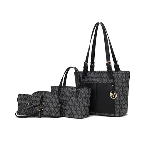 MKF COLLECTION  Havenly Signature Vegan Leather Women’S Tote Bag By Mia K