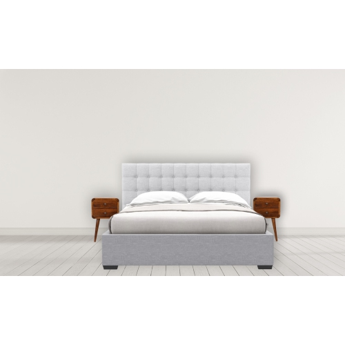 Artisan Furniture Solid Wood Mini Curved Nightstand In Chestnut Finish