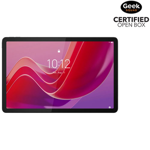 Boîte ouverte - Tablette 11 po 64 Go Android 13 Tab M11 de Lenovo à processeur octocoeur MediaTek Helio G88 - Gris lunaire