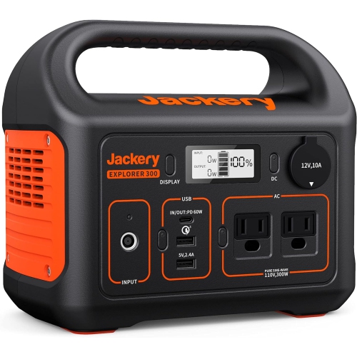 Refurbished Excellent- Jackery Portable Power Station Explorer 300, 293Wh