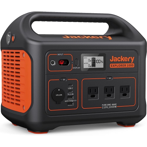 (Refurbished Excellent) Jackery Portable Power Station Explorer 1000