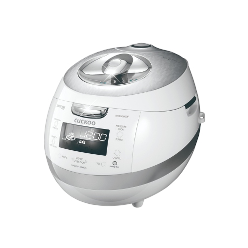CUCKOO – CUCKOO CRP-BHSS0609F 6-Cup, cuisson à induction, pression de riz avec récipient interne antiadhésif, 16 modes de menu, technologie Fuzzy
