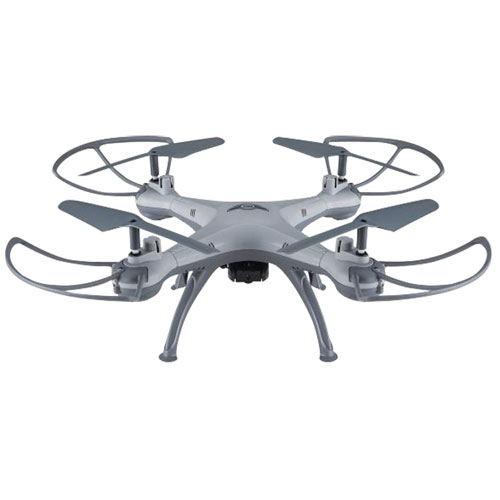 Sky Rider X-51 Atlas Quadcopter Drone with Camera & Controller - Ready-to-Fly - Matte Grey - Only at Best Buy