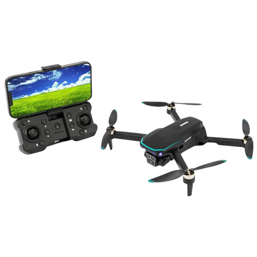 Drone quadricoptère Sky Rider XG-34 Neith avec caméra et manette - Prêt à voler - Noir - Exclusivité de Best Buy