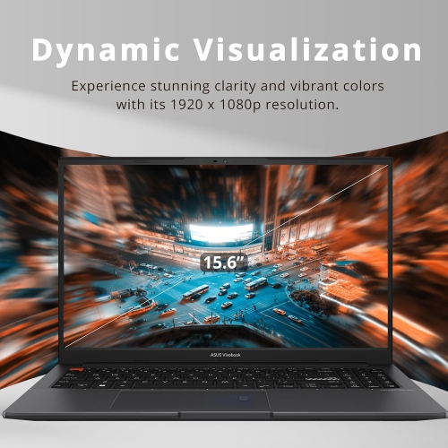 ASUS VivoBook S 15 Slim 15.6" FHD Laptop, AMD Ryzen 7 5800H, 1TB SSD, 8GB RAM, AMD Radeon Graphics, Windows 11 Home, Indie Black, 128GB Docking