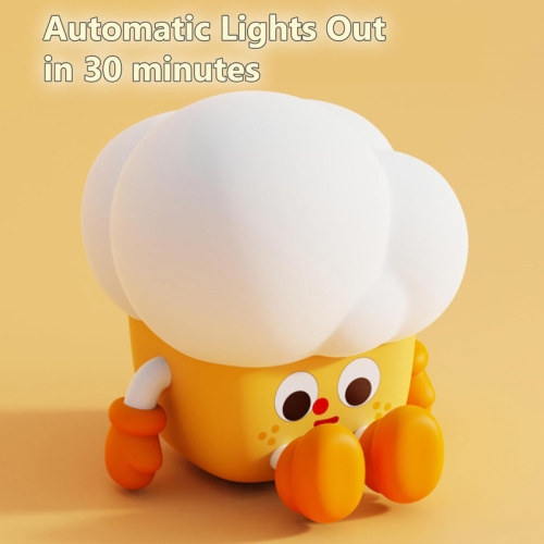 Cartoon Food Silicone Nursery Night Light Baby Room Decor Desk Lamp Toys,Bedroom Decorations Gifts for Toddlers,Girls and Boys,Baby,Kids,Teens