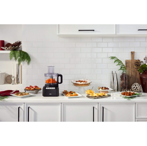 Braun Easy Prep 8-cup Food Processor, Black