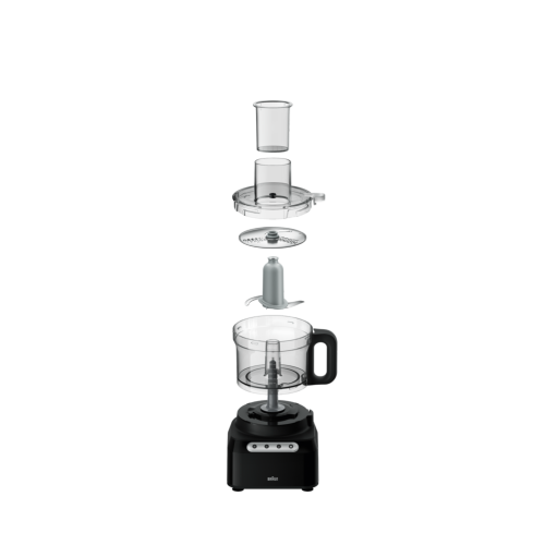 Braun Easy Prep 8-cup Food Processor, Black