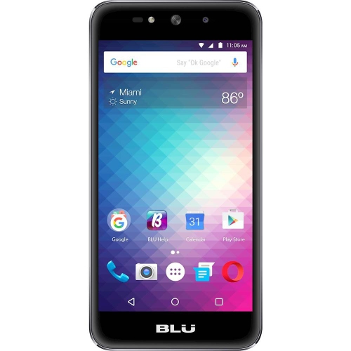 BLU  Refurbished (Excellent)- Grand Max 8GB Cell Phone- In Gray