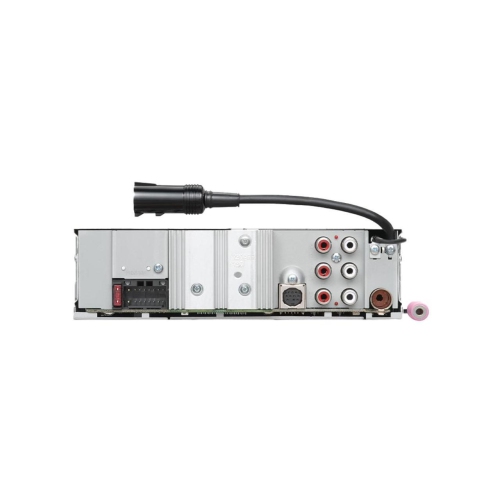 Kenwood KMR-M332BT Marine Digital Media Receiver with KFC-1653MRB 6.5" Speakers and Bonus Zagg Cleaner